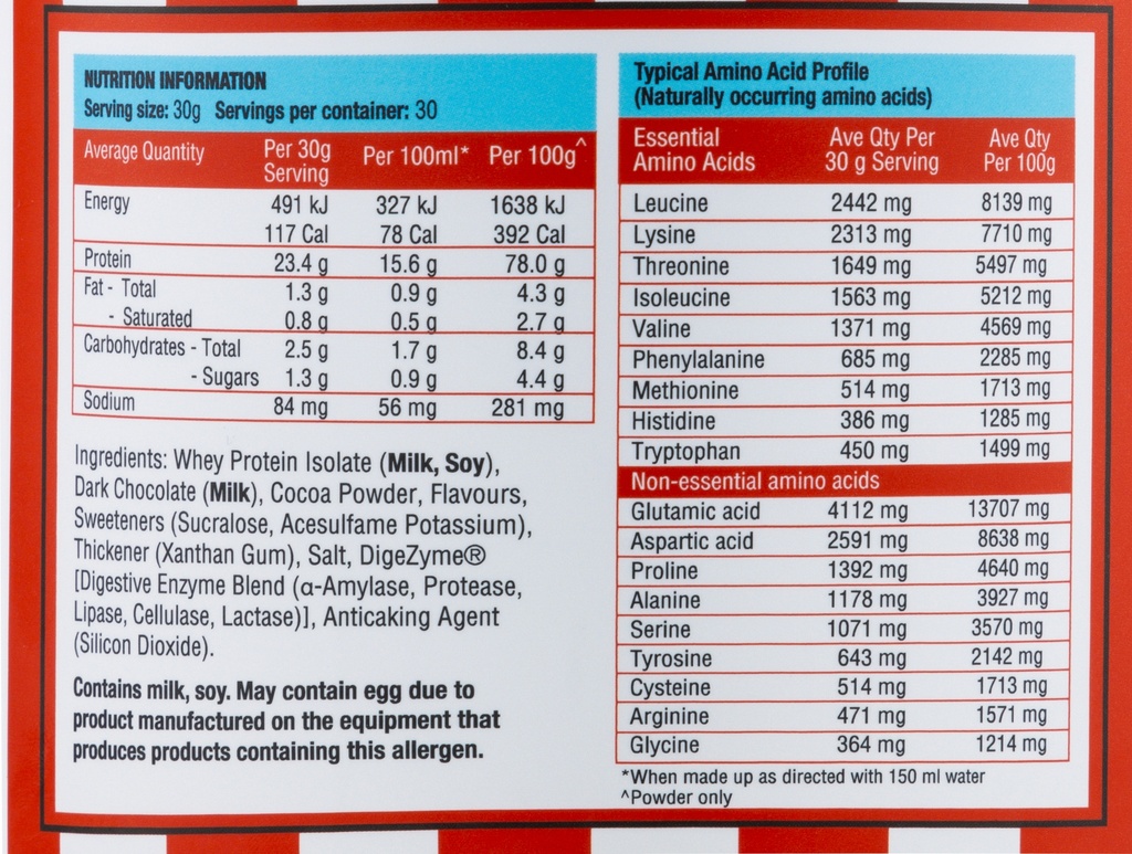 [ADONIS] Whey Protein Isolate